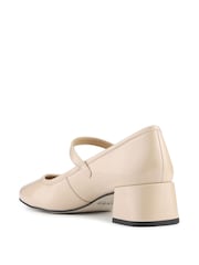 Jones Bootmaker Beige Patent Xabrina Patent Leather Shoes - Image 3 of 5