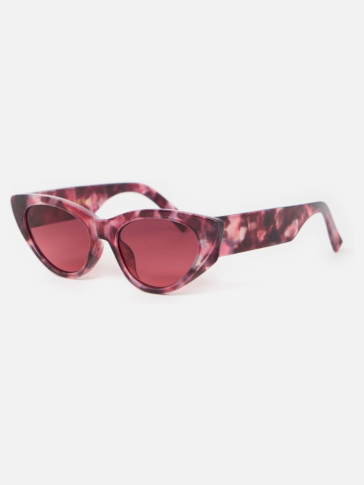Солнцезащитные очки "кошачий глаз" с мраморным принтом Oliver Bonas - Изображение 2 6