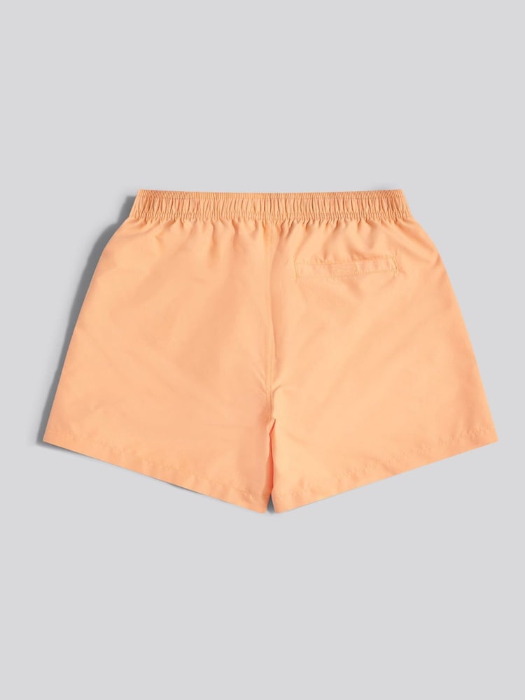 U.S. Polo Assn. Orange Core Swim Shorts - Image 2 of 3 U.S. Polo Assn. Orange Core Swim Shorts - Image 2 of 3