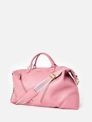 Oliver Bonas Pink Olivia Weekend Bag - Image 3 of 6