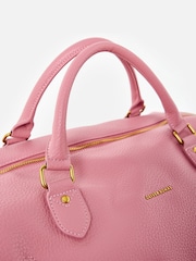 Oliver Bonas Pink Olivia Weekend Bag - Image 6 of 6