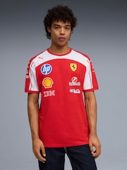 Puma Red Ferrari Replica T-Shirt - Image 1 of 5