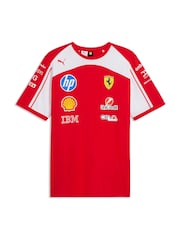 Puma Red Ferrari Replica T-Shirt - Image 4 of 5