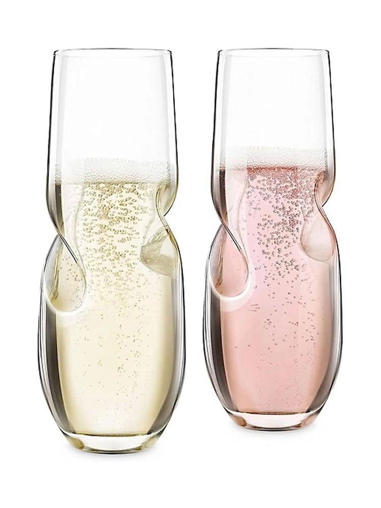 Jeray Set of 4 Clear Final Touch Sparkling Wine Glasses 300ml - Image 1 of 3