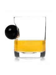 Jeray Set of 2 Clear Bar Bespoke Sports Fan Pool Ball Tumbler - Image 3 of 3