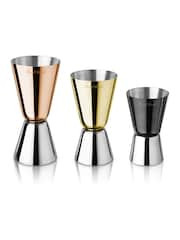 Jeray 3 Piece Copper Final Touch Mixed Metal Jiggers - Image 3 of 4