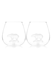 Jeray Clear Polar Bear In A Glass 500ml - Image 2 of 4