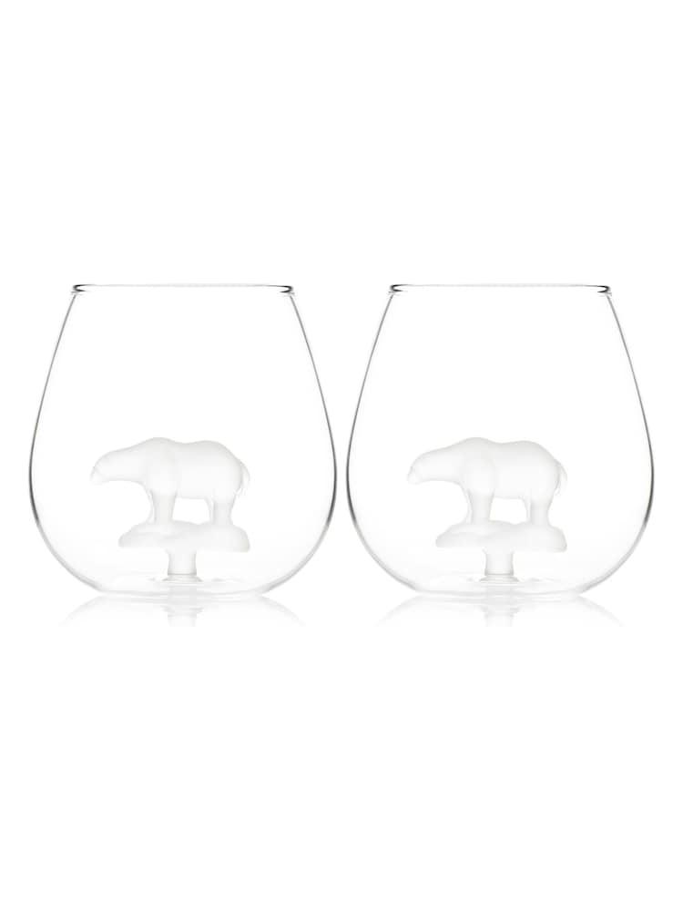 Jeray Clear Polar Bear In A Glass 500ml - Image 2 of 4 Jeray Clear Polar Bear In A Glass 500ml - Image 2 of 4