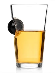 Jeray Clear Bar Bespoke Sports Fan Pool Ball Pint Glass Set of 2 - Image 2 of 4