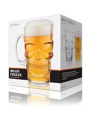 Jeray Set of 2 Clear Final Touch Brainfreeze Skull Mugs 700ml - Image 3 of 3