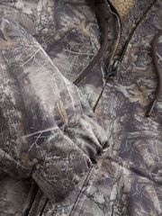 Khaki Realtree EDIT Borg Lined Canvas Hooded Jacket - Image 11 of 11