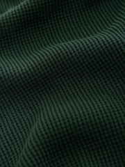 Green Boxy Waffle Texture Edit T-Shirt - Image 8 of 8