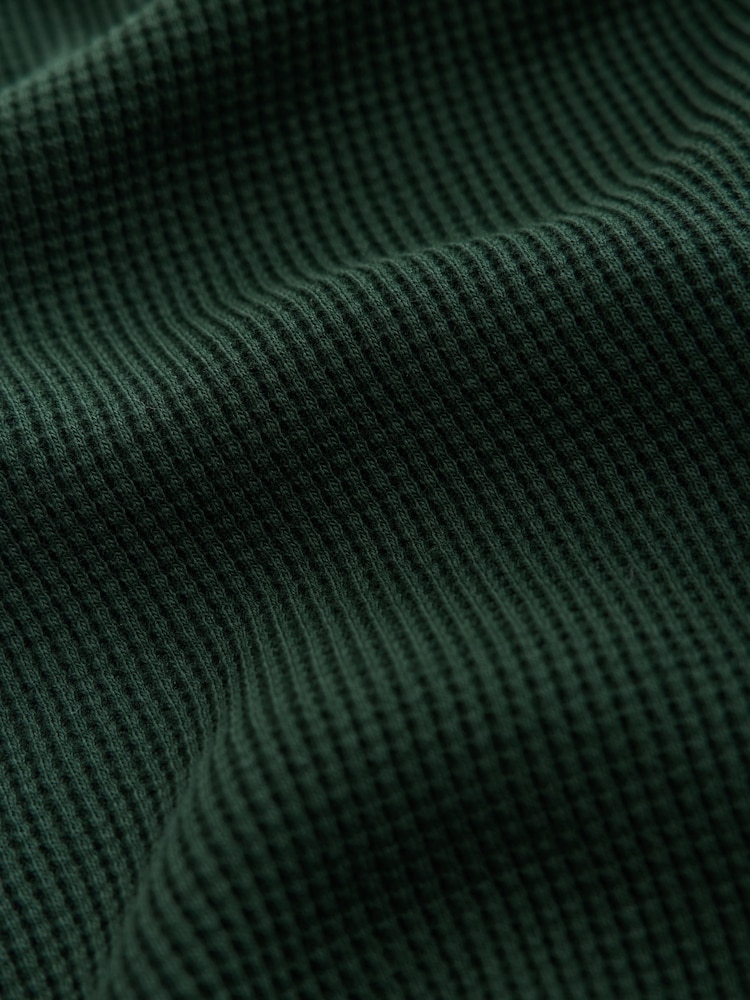 Green Boxy Waffle Texture Edit T-Shirt - Image 8 of 8 Green Boxy Waffle Texture Edit T-Shirt - Image 8 of 8