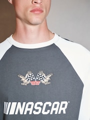 Black/White Nascar Edit Long Sleeve T-Shirt - Image 4 of 10