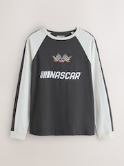 Black/White Nascar Edit Long Sleeve T-Shirt - Image 7 of 10