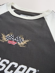Black/White Nascar Edit Long Sleeve T-Shirt - Image 9 of 10