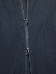Black EDIT Piped Lightweight Funnel Neck Windbreaker Jacket - Image 4 of 12