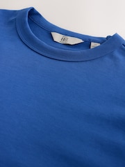 Sininen - Long Sleeve Heavyweight Boxy Edit T-Shirt - Kuva 6 / 7