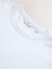 Valkoinen - Long Sleeve Heavyweight Boxy Edit T-Shirt - Kuva 2 / 3