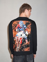 Black JT Racing Long Sleeve Edit T-Shirt - Image 4 of 9