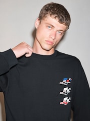 Black JT Racing Long Sleeve Edit T-Shirt - Image 5 of 9