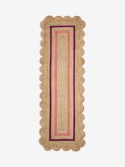 Cath Kidston Pink Jute Border Runner - Image 5 of 5