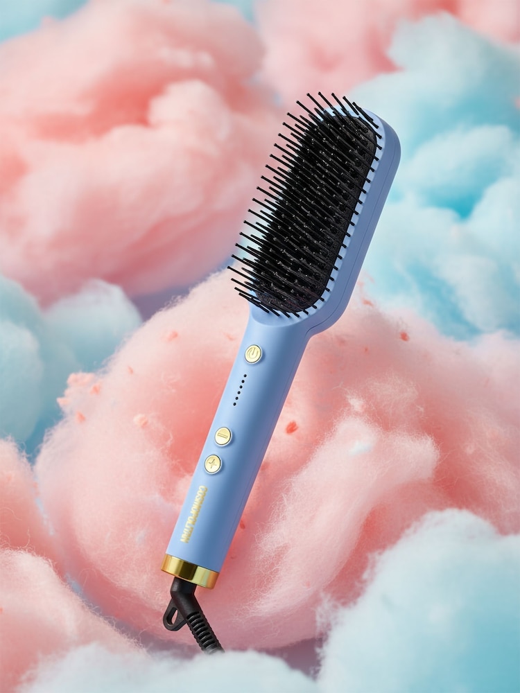 Cosmopolitan Blue Cotton Candy Hair Straightener Brush - Image 1 of 4
