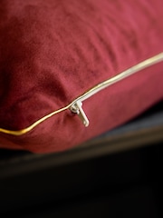 Rockett St George Burgundy Red Fabyuleous Cushion - Image 5 of 7