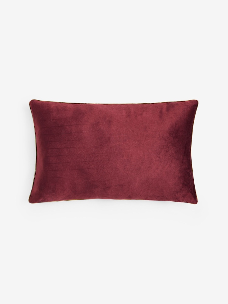 Rockett St George Burgundy Red Fabyuleous Cushion - Image 7 of 7 Rockett St George Burgundy Red Fabyuleous Cushion - Image 7 of 7