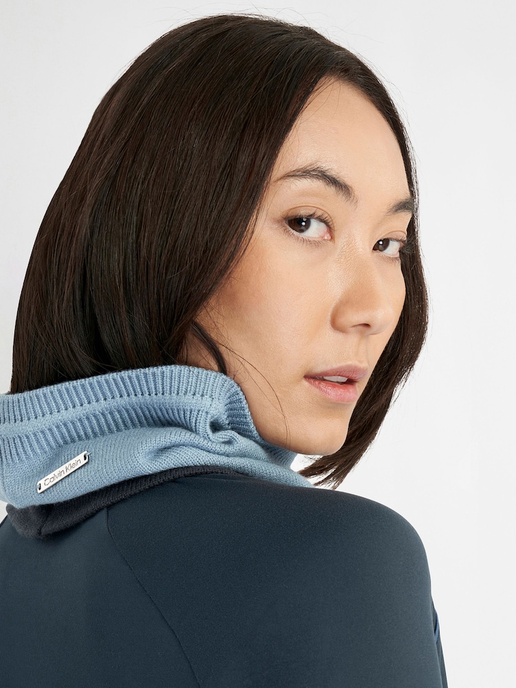 Μπλε - Calvin Klein Golf Hollie Knitted Snood - Εικόνα 2 από 6