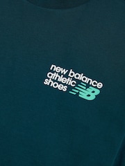 New Balance Athletics Shoes Graphic T-Shirt - 圖片 9，共 10