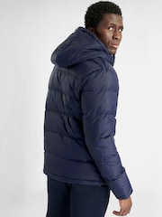Calvin Klein Golf Blue Vanta Hooded Puffa Jacket - Image 4 of 10