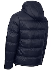 Calvin Klein Golf Blue Vanta Hooded Puffa Jacket - Image 6 of 10