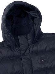 Calvin Klein Golf Blue Vanta Hooded Puffa Jacket - Image 7 of 10