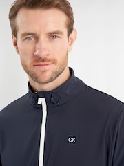 Calvin Klein Golf Navy Motion Full Zip Windbreaker Jacket - Image 3 of 9