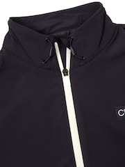 Calvin Klein Golf Navy Motion Full Zip Windbreaker Jacket - Image 7 of 9