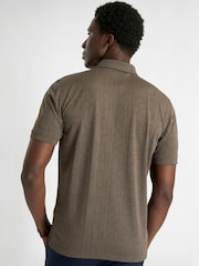 Calvin Klein Golf Brown Avondale Polo Shirt - Image 4 of 8