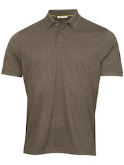Calvin Klein Golf Brown Avondale Polo Shirt - Image 5 of 8