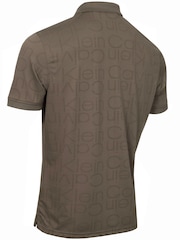 Calvin Klein Golf Brown Avondale Polo Shirt - Image 6 of 8
