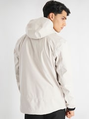Calvin Klein Golf Cream Feather Dry 15K Hooded Waterproof Jacket - Image 2 of 11
