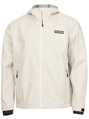 Calvin Klein Golf Cream Feather Dry 15K Hooded Waterproof Jacket - Image 6 of 11
