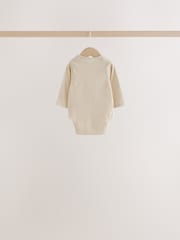 Blue Brunch Long Sleeve Bodysuits 5 Pack - Image 7 of 11