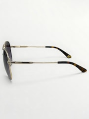 Auksas - Laura Ashley Aviator Style Sunglasses - 3 paveikslėlis iš 4