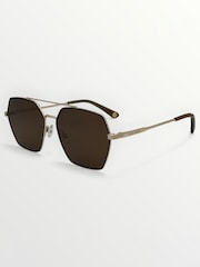 Laura Ashley Black Rectangular Sunglasses - Image 3 of 5