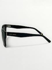 Laura Ashley Black Oversized Sunglasses - Image 4 of 5