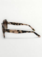 Laura Ashley Pink Round Sunglasses - Image 4 of 5