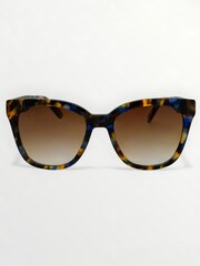 Laura Ashley Brown Oversized Sunglasses - Image 2 of 5