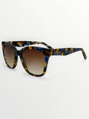 Laura Ashley Brown Oversized Sunglasses - Image 3 of 5