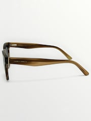 Laura Ashley Brown Round Sunglasses - Image 4 of 5