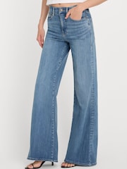 Good American Good Waist Palazzo Jeans - 3şəkildən 1 şəkil